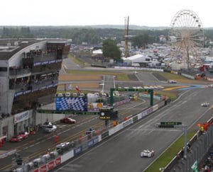 24 Hours of Le Mans track view