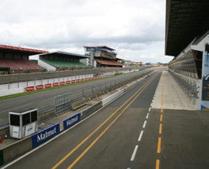 24 Hours of Le Mans starting line view